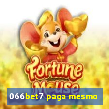 066bet7 paga mesmo
